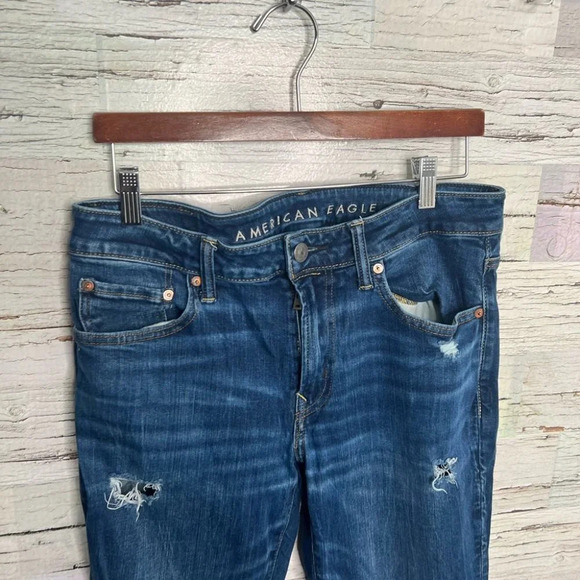 American eagle  slim jeans size 32 - Picture 4 of 9